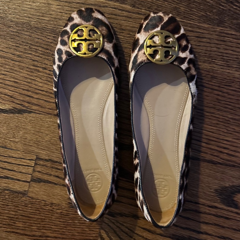 Cheetah Print Tory Burch Flats - Picture 4 of 4